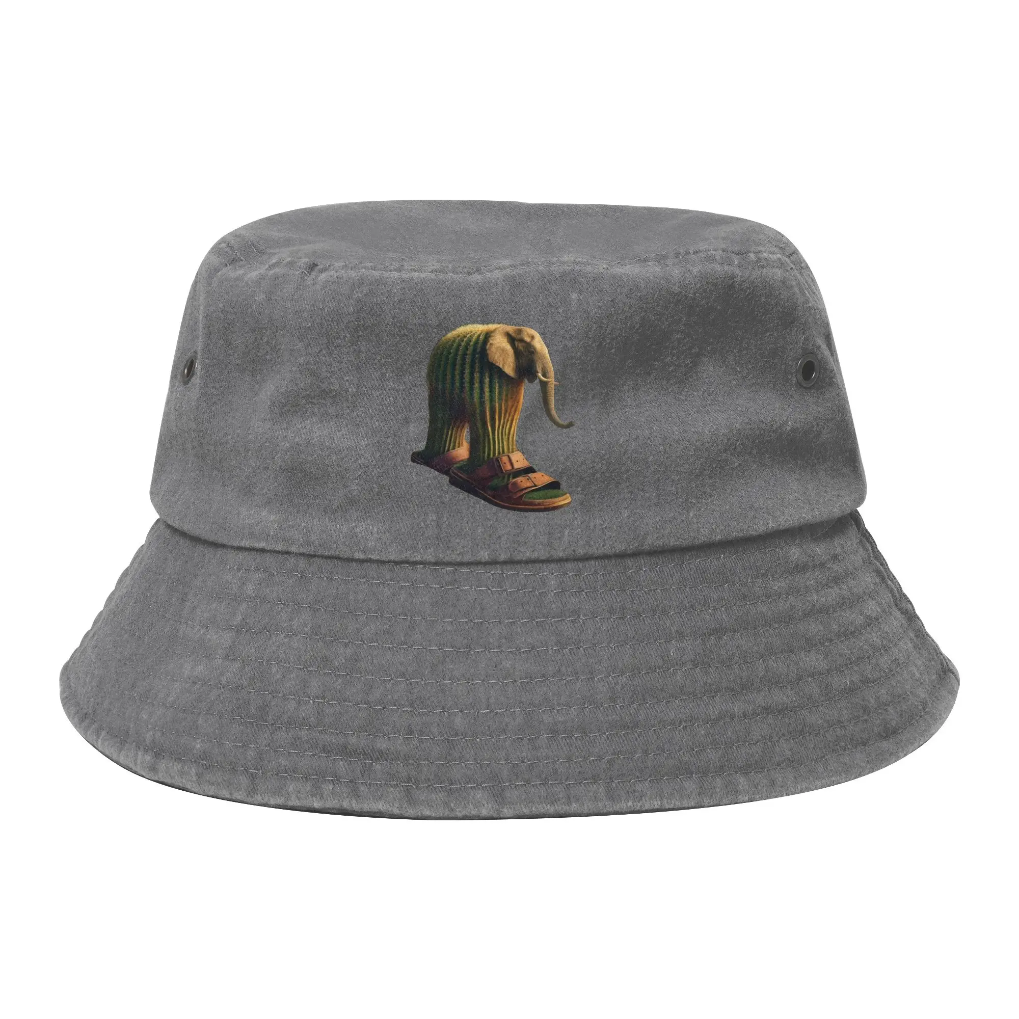 Lirili Larila Italian Brainrot Bucket Hats for Men Women Vocation  Distressed Cotton Field Hat Outdoor Fishing Fisherman Caps