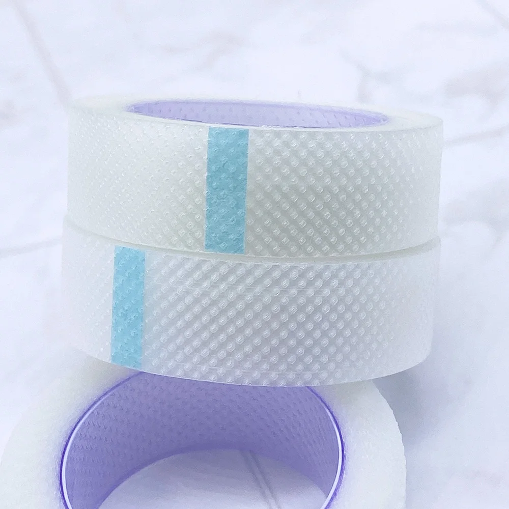 Eyelash Tape Transparent Adhesive Fabric Adhesive Breathable Micropore Fabric Tape for Eyelash Extension Supply Wholesale