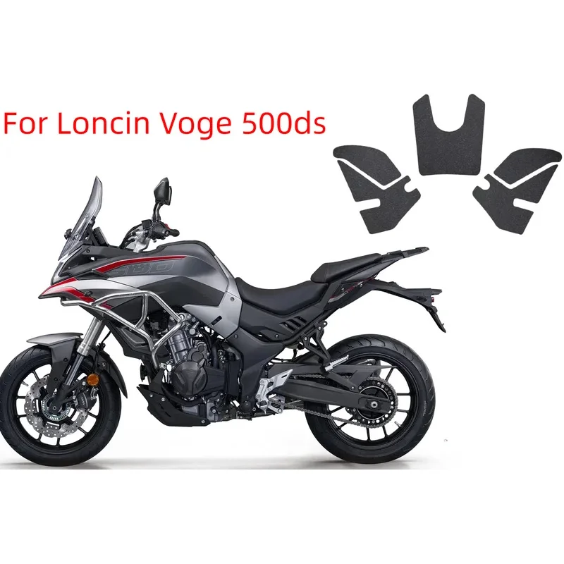 For Loncin Voge 500ds 500 DS tank pad protector sticker decal gas knee grip tank traction pad side