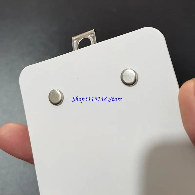 F3MA 2 PCS Tài liệu Clipboard Nho nhỏ Viết bảng Nhựa