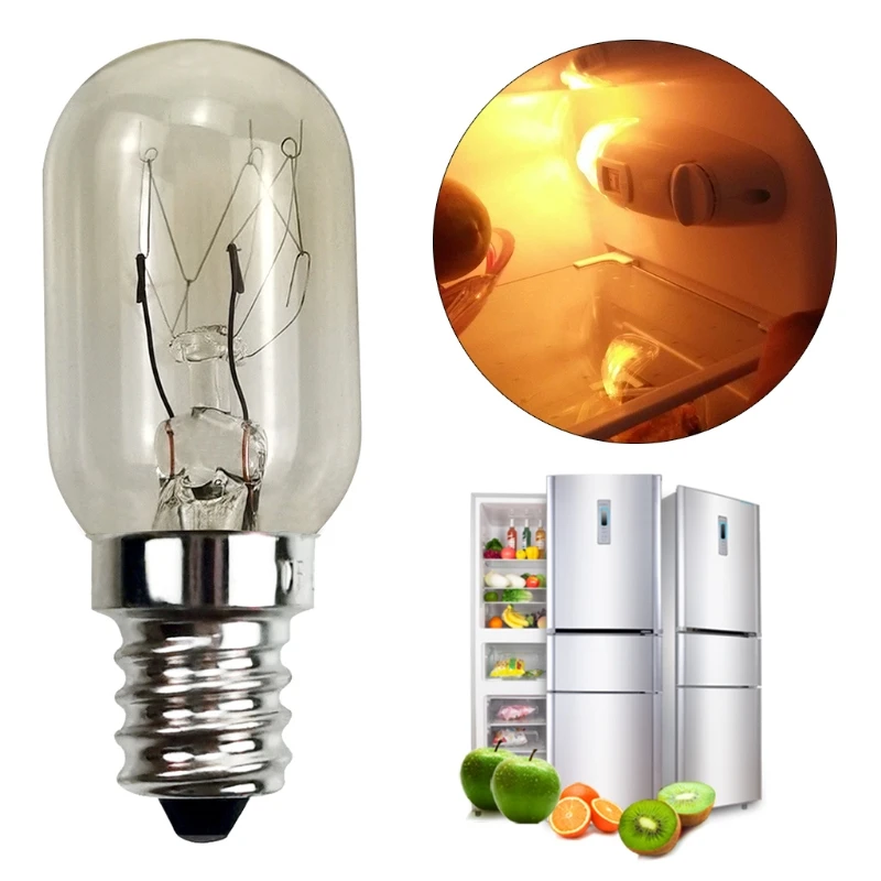 Microwave Oven Bulb 10W 110-130V E12S Base High Temperature Resistant Easy Installation No Aids Required Drop Shipping