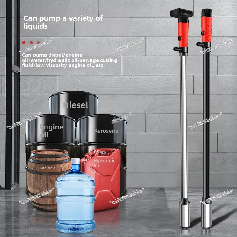 Outdoor Barrel Pump 12v Electric Oil,Water Pump Portable Rechargeable Oil Pump Water Change Mute