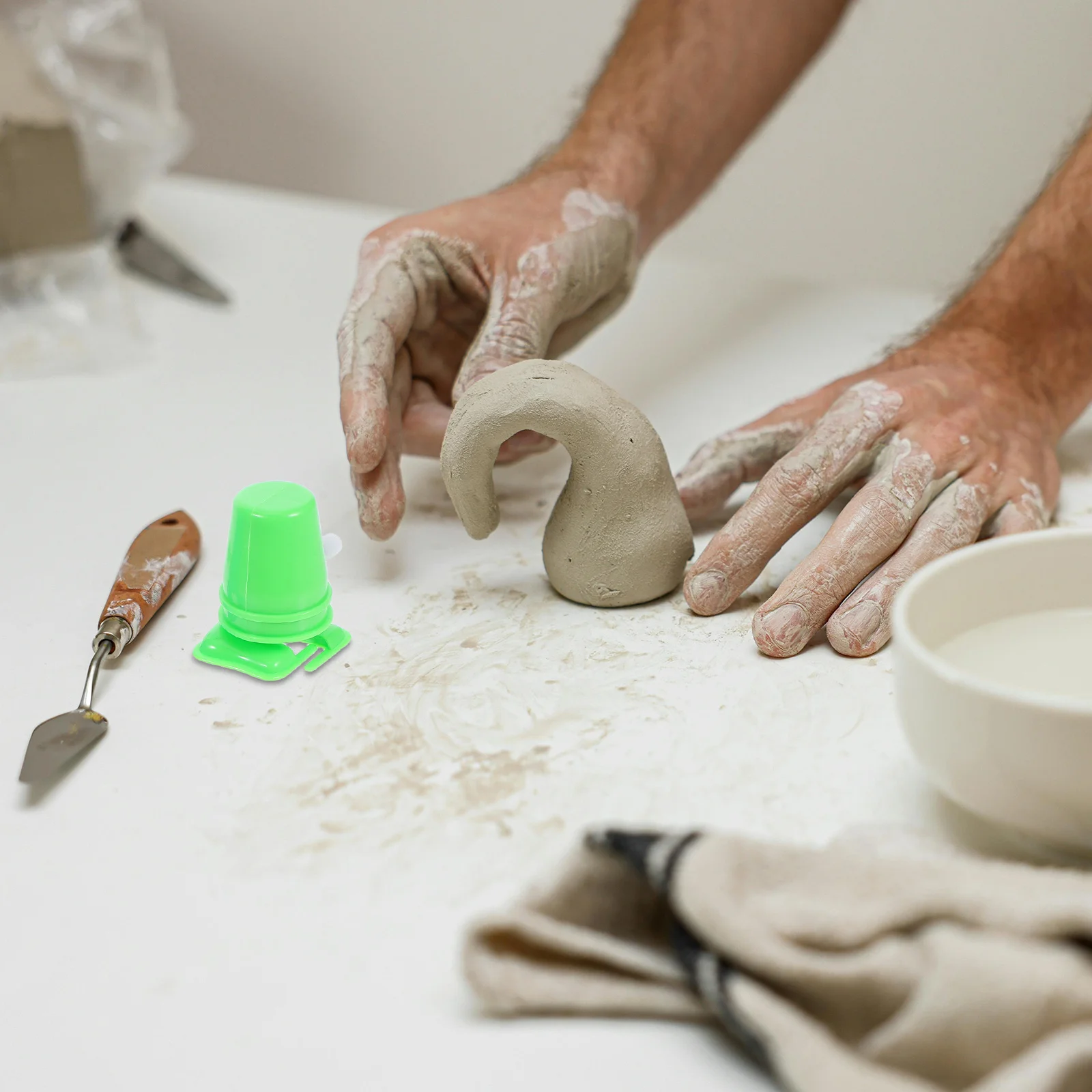 8 pezzi di orologeria fai da te accessori per movimenti in plastica raccordo artigianale fatto a mano per riparazione artigianale in argilla sostituzione mini movimento compatto