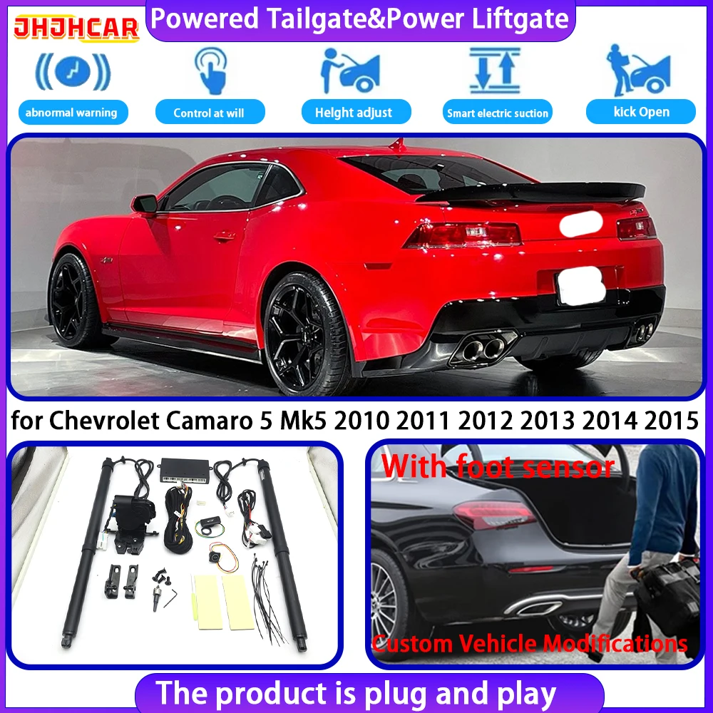 JHJHCAR for Chevrolet Camaro 5 Mk5 2010 2011 2012 2013 2014 2015 Smart Electric Powered Tailgate Power Liftgate Tailgate System