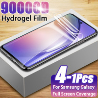 HD Hydrogel Film For Samsung Galaxy A55 A15 A54 A52 A14 5G Full Cover Screen Protector for samsung A12 A34 A53 A23 A33 Not Glass