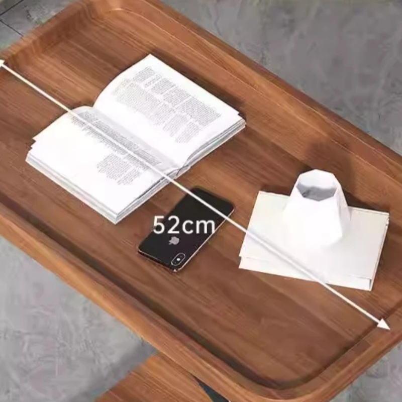 Storage C Shaped Side Table Clearance Coffee Bed Nordic End Table Double-layer Mini Mesa Con Ruedas Home Furniture