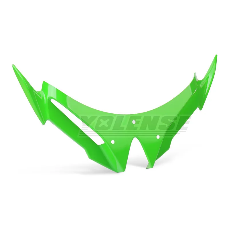 Motorcycle Front Fairing Winglets Aerodynamic Wing Shell Cover Protection Guards Kit For NINJA500 NINJA 500 2024 2025