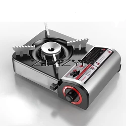 Outdoor Mini Gas Stove Magnetic Stove Camping Hiking Picnic Kitchen Portable StoveCard Stove Barbecue Cooking Burner