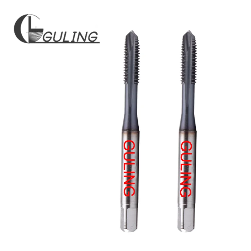 GULING 1PCS HSSE-PM JIS Standard Spiral Fluted Tap Pointed Roll Forming M3 M4 M5 M6 M8 M10 M12 M14 M16 M18 Screw Thread Taps