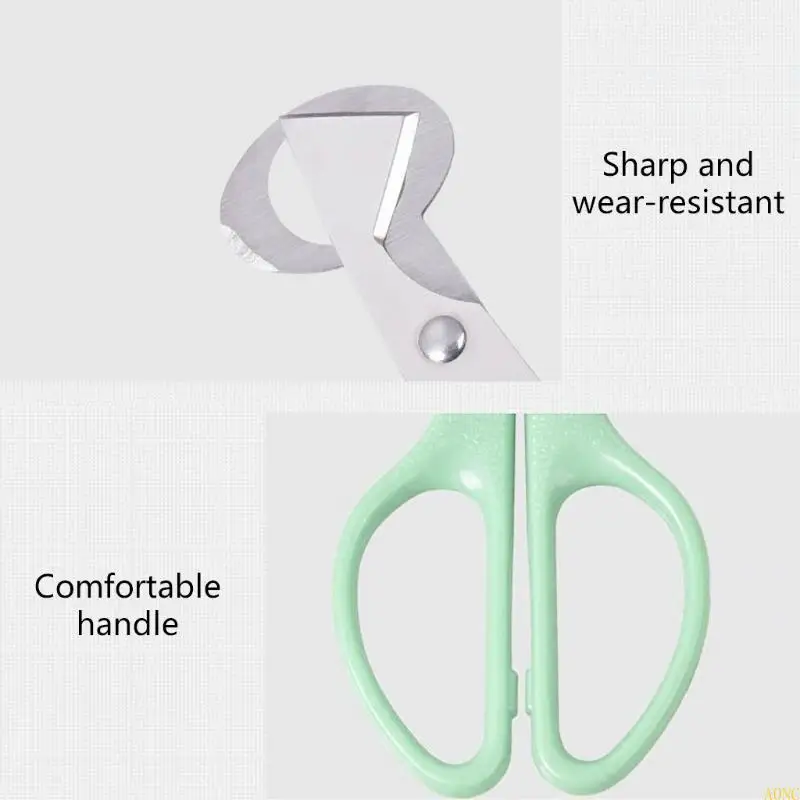 A0NC 메추라기 달걀 가위 메추라기 계란 오프너 커터 스테인레스 스틸 키친 도구