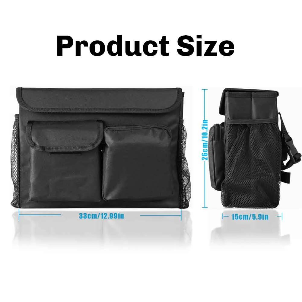 Front Scooter Handle Bag Waterproof Bag for M365/PRO F30 G30 Electric Scooter Bag Black