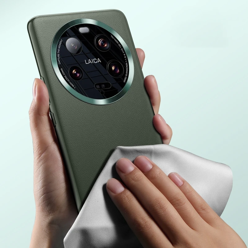 For Xiaomi 13 Ultra Case Luxury PU Leather Cover For Xiaomi Mi 13 Ultra Capa Stylish Soft Silicone Phone Shell Protection Bumper