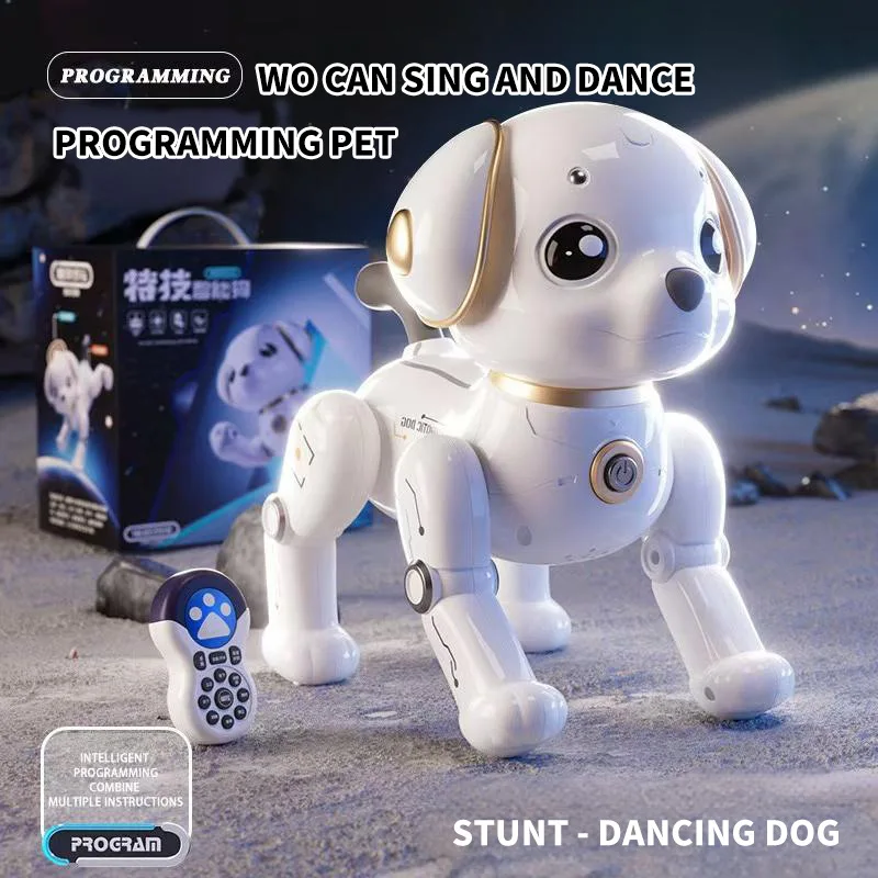 My Melody Funny Gift-kawaii 22cm Intelligente Mini Rc Robot Hond, steminteractie Stunt Hond, kinderen Speelgoed, kinderen Elektronisch Speelgoed