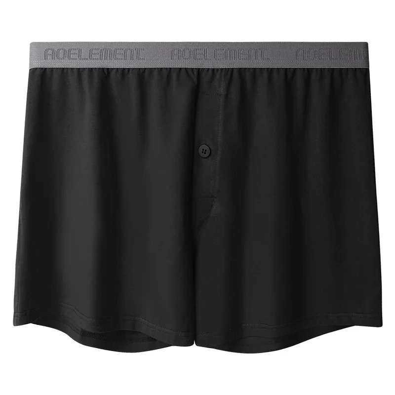 

Мужские свободные домашние шорты-боксеры из тонкого хлопка, летние, больших размеров, для дома и сна