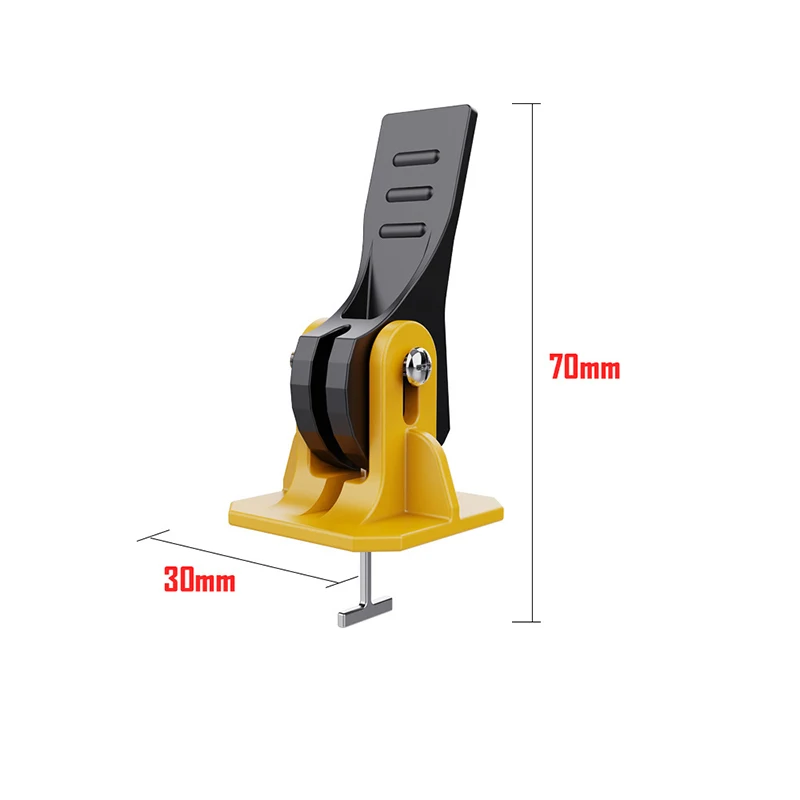 50 pezzi di plastica livellatore livellatore cunei strumenti di costruzione per la pavimentazione parete piastrella distanziatore Tile livellamento sistema livellatore localizzatore