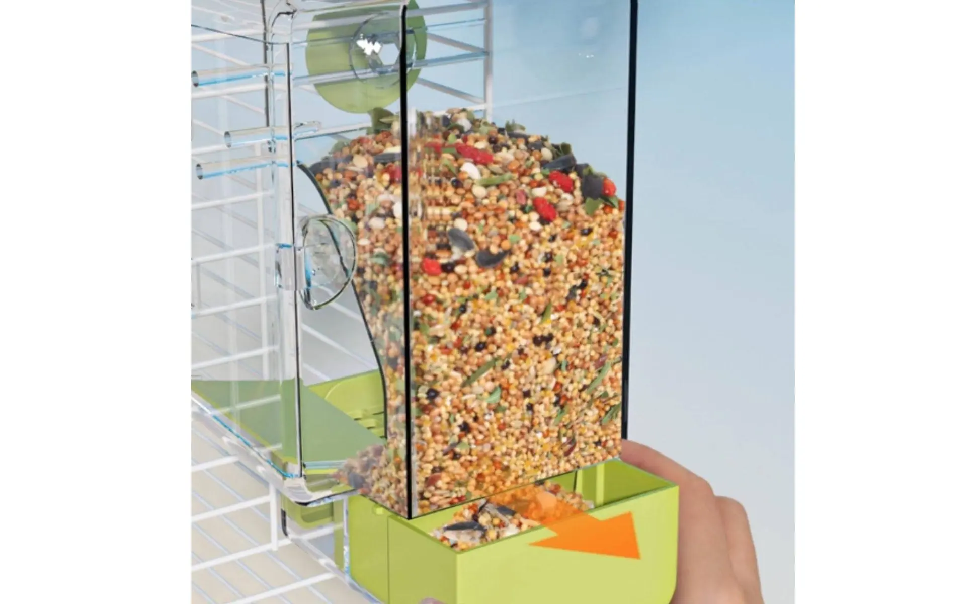 Seed Separating Feeder Splash-Resistant No Mess Bird Feeder Pet Supplies Easy to Install Seed Separating Feeder Splash-Resistant No Mess Bird Feeder Pet Supplies Easy to Install