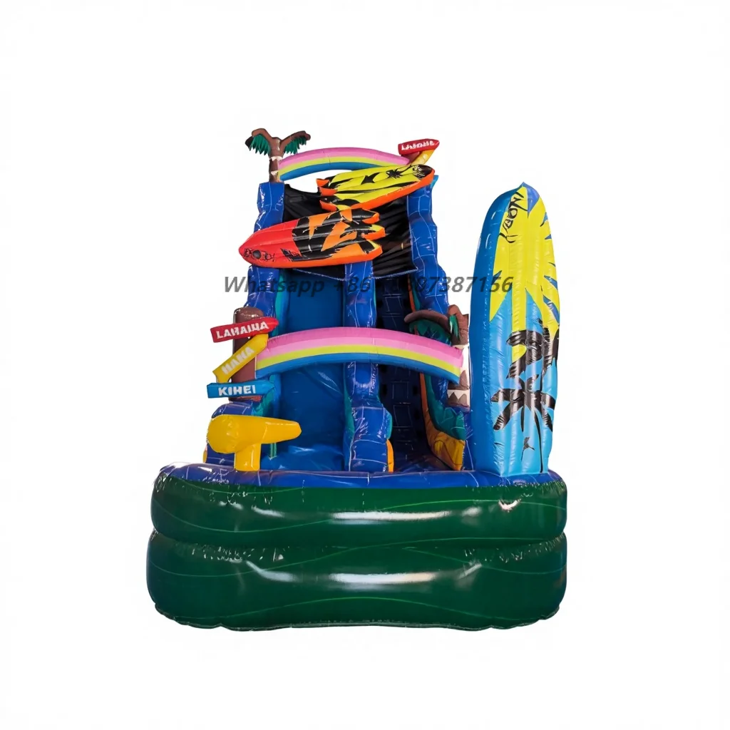 Commercial Grade Inflatable Water Slide for Adults & Kids Big Cheap Inflatable Waterslide With Pool for Adult Kids