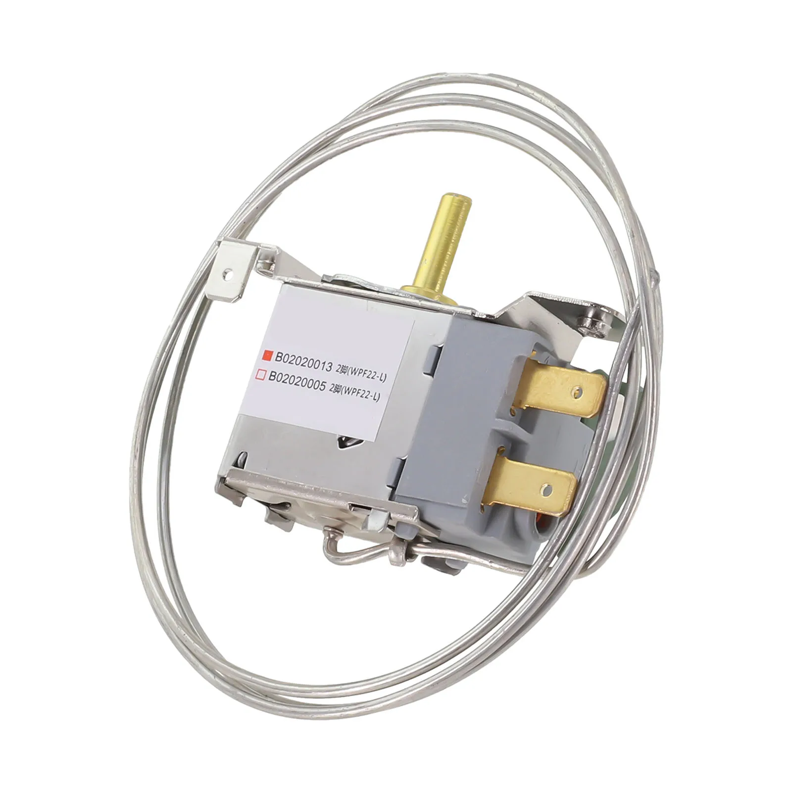 

Переключатель морозильной камеры Переключатель управления термостатом Переключатель холодильника Термостат контроля температуры WPF22-L 2Pin