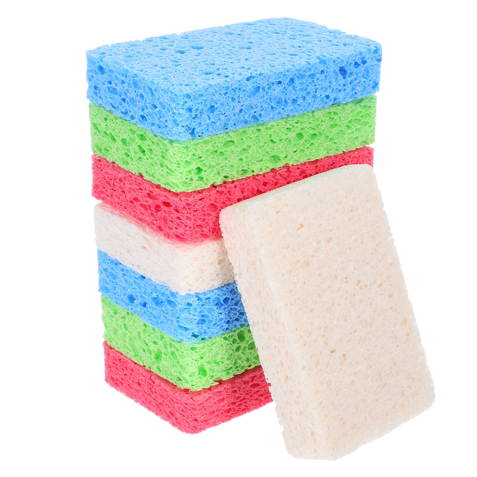 

8 Pcs Art Painting Sponge Rectangle Artist Texture Tool Artists Supplies Wall Sponges for Wood Pulp Cotton Kit Ceiling