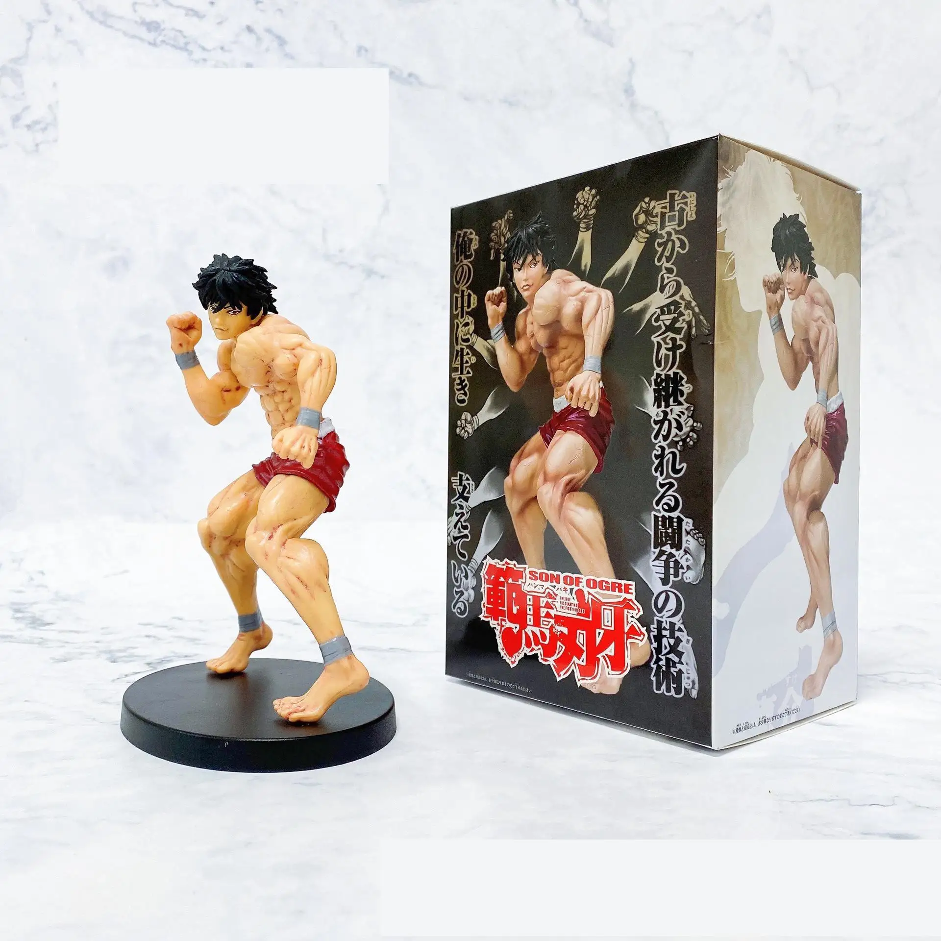 15cm Hanma Baki Figure Son Of Ogre New Arrival Anime Character Figurines