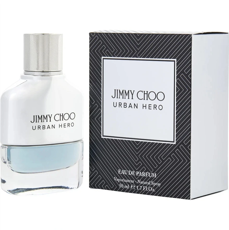 Jimmy Choo Urban Hero hombres Eau De Parfum Spray 50ml/100ml fragancia Woody con aroma duradero producto Original genuino