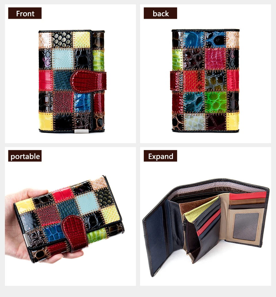 Värvikad rahakotid lehmanahast | kujundav pilt e-kaubamaja pildikogust