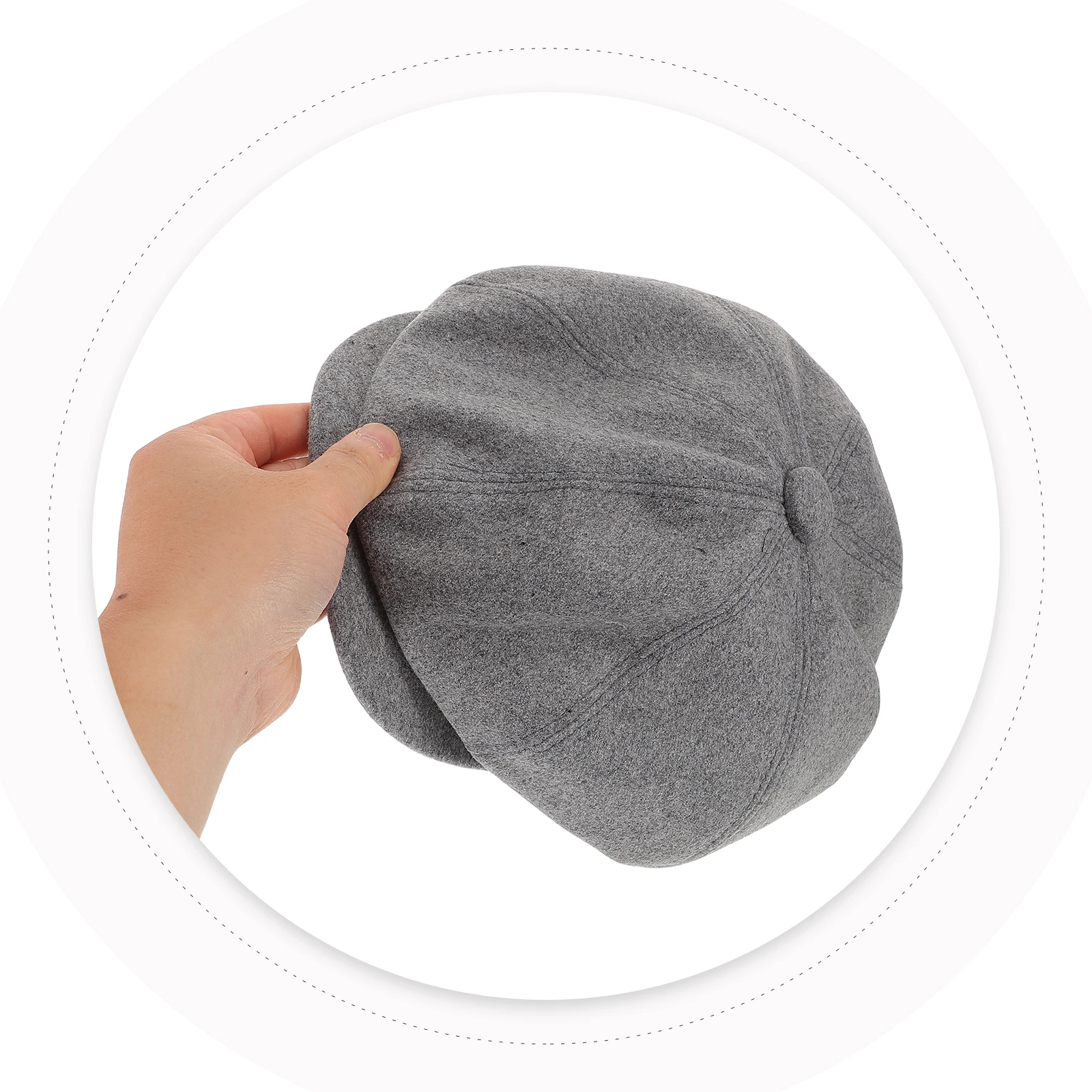 

Vintage Newsboy Cap Octagonal Beret Hat Men Women Retro Wide Brim Sun Beach Dark Grey Mens Casual Outdoor Street