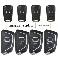 Car Key Fob Case Shell Housing for Buick Opel Vauxhall Insignia Astra Mokka Zafira for Chevrolet Cruze Epica Lova Camaro Impala