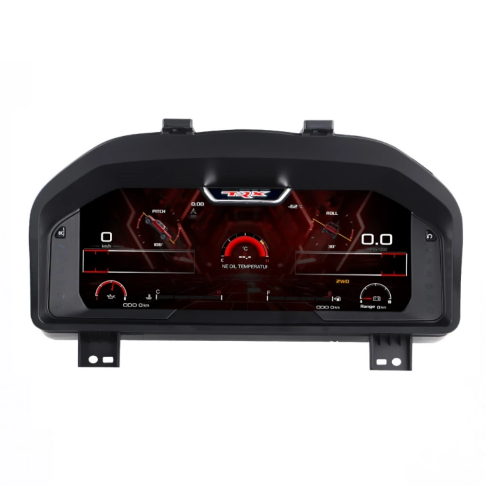 LCD Android Screen For Dodge Ram Trucks 2012-2018 Digital Dashboard Panel Instrument Cluster Speedometer Cockpit Meter Carplay