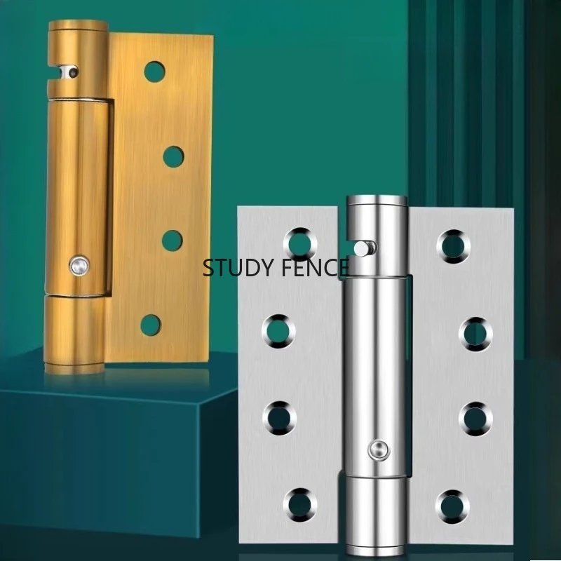 

1 шт. невидимая дверная петля из нержавеющей стали, автоматическая складная петля с функцией отскока, с винтами, бытовые фурнитурные аксессуары