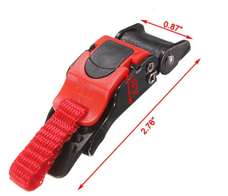 1x ATV Bike Helmet Clip Chin Strap Quick Release Pull Buckle Nine Speed Fasteners Helmet Accessories Support Wholesale