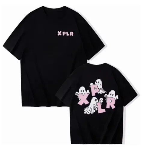 T-shirts Xplr Club, musique country, col rond, manches courtes, cadeau pour les fans, Sam et Colby, t-shirt Chainlink, merch streetwear, t-shirts