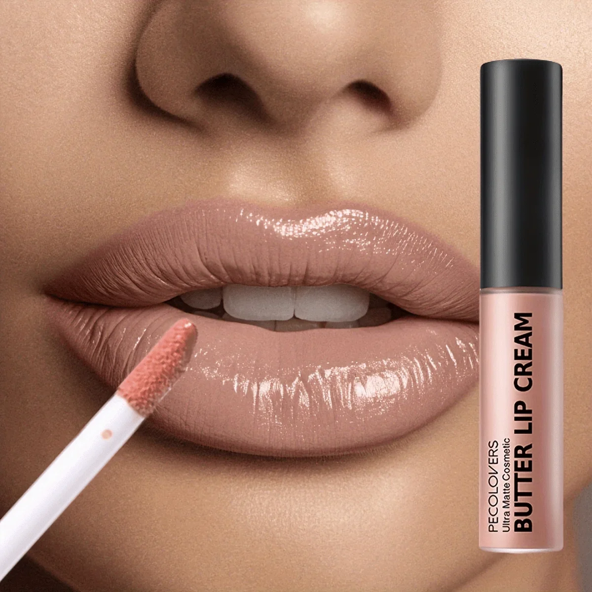 Lápiz labial rojo desnudo Sexy, resistente al agua, de larga duración, no se decolora, esmalte de labios de terciopelo mate, taza antiadherente, tinte de labios, maquillaje para mujer