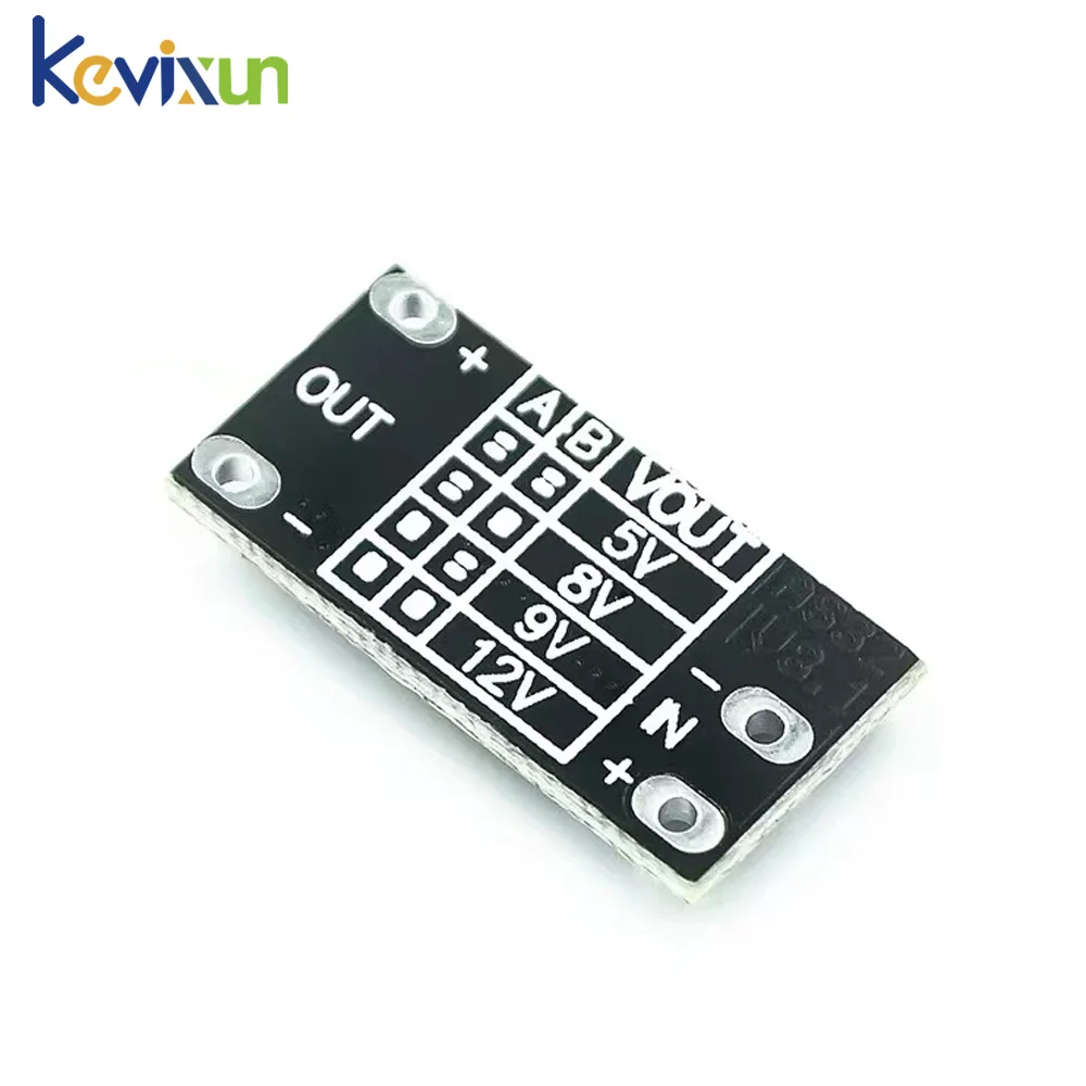 5/10pcs Mini DC-DC Boost Module, Converts 3.7V To 12V Supports 5V/8V/9V/12V Output, Perfect for Lithium Battery Boost Electronic