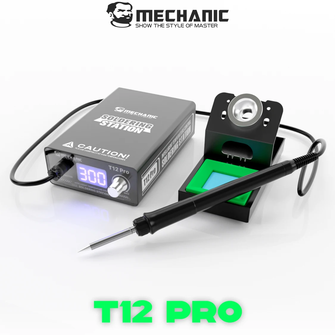 

Интеллектуальная паяльная станция Mechanic T12 PRO, 75 Вт, высокая мощность, 2S, быстрый нагрев, точный контроль температуры, сварочная станция