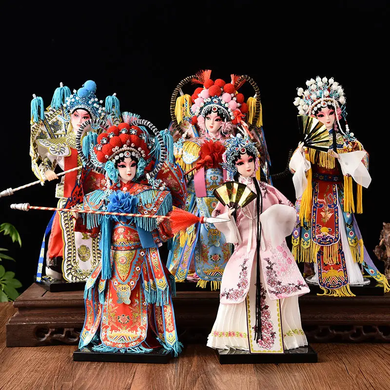 Chinese style gifts, dolls, Peking Opera characters send foreigners handicrafts, dolls, ornaments