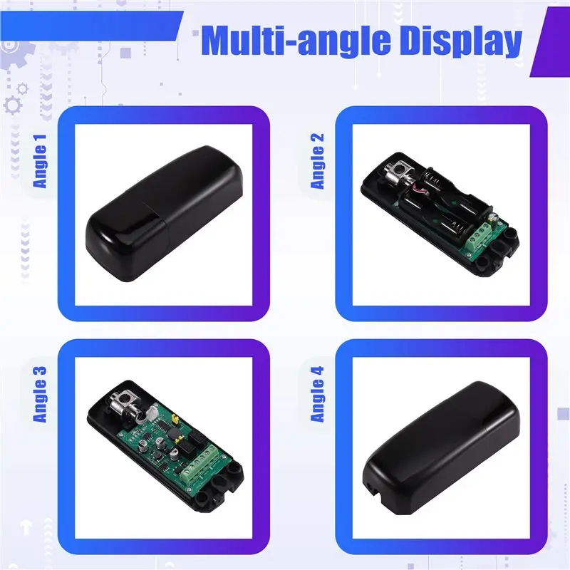 A42T-YS122 For Automatic Gate Arm Photocell Infrared Sensor AC/DC 12-24V For Automatic Gate Opener Safety Detection System
