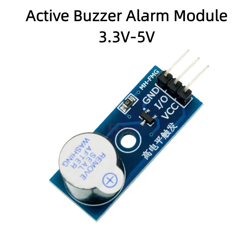 1PCS 3.3V 5V Active Buzzer Module High / Low Level Trigger Alarm Beep Module For Arduino ESP32 Raspberry Pi