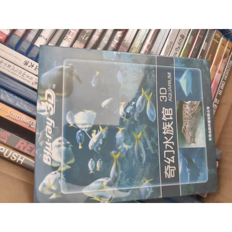 Hualu Blu-ray Disc Fantasy Aquarium 3D BD Disc Positive