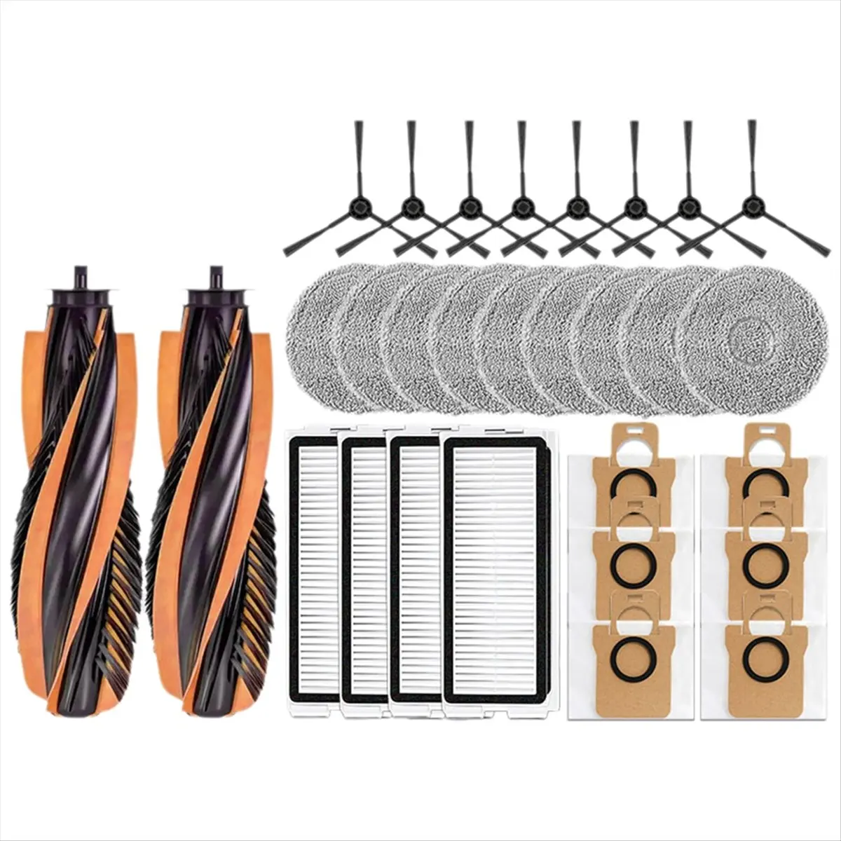 

Для P20 PRO/T5 Pro Аксессуары для роботов-пылесосов Основная боковая щетка Hepa-фильтр Швабра Тканевый мешок для пыли Запасные части [BWASCLIM]