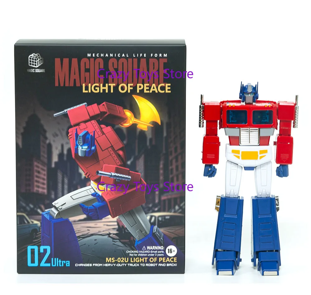 

Новые трансформирующиеся игрушки-роботы Magic Square MS-02U Light of Peace OP. Фигурка MS-TOY MS02 Ultra в наличии