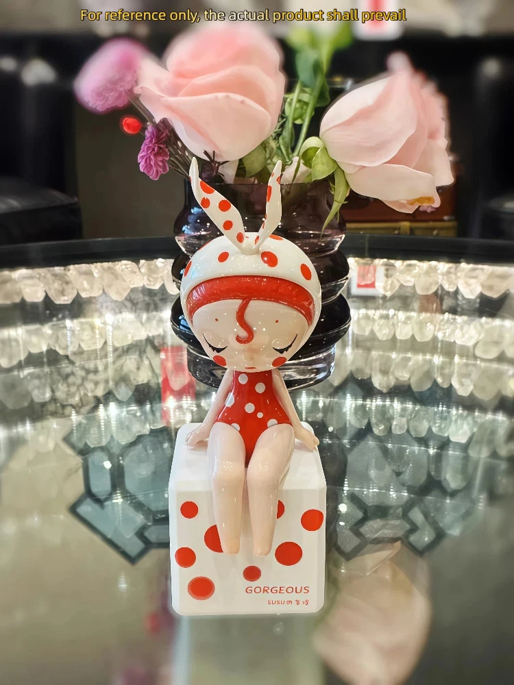 

Оригинальная коллекционная фигурка Missing U Susu из серии The Great Collector 2, арт-игрушка в закрытой коробке, коллекционная фигурка, декор для рабочего стола, подарок для любителей аниме