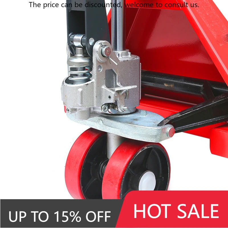 

Wholesale New Product 5 Ton Capacity Fork Length 1.2 Meters Hydraulic Pump Hand Pallet Truck With Nylon Wheels