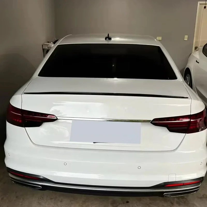 Car Rear Tail Trunk Lid Spoiler Wing For Audi A3 A3L S3 RS3 A4 A4L B9 A6 Sedan Body Kits Accessories