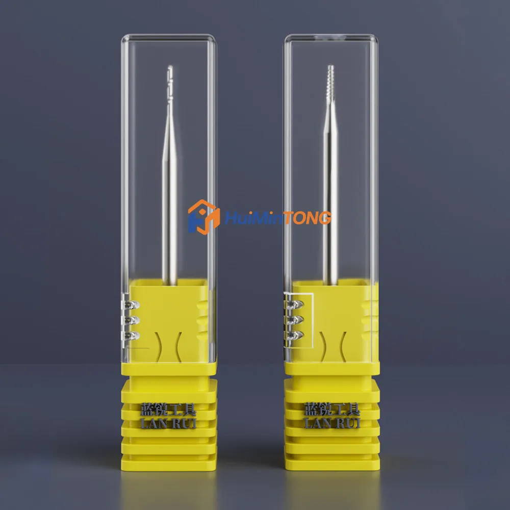 Lanrui U8S Alloy Stripped Screw Extractor Drill Bit Set 2.35mm Shank for Phone Repair Professional Sliding Thread Removal Tool
