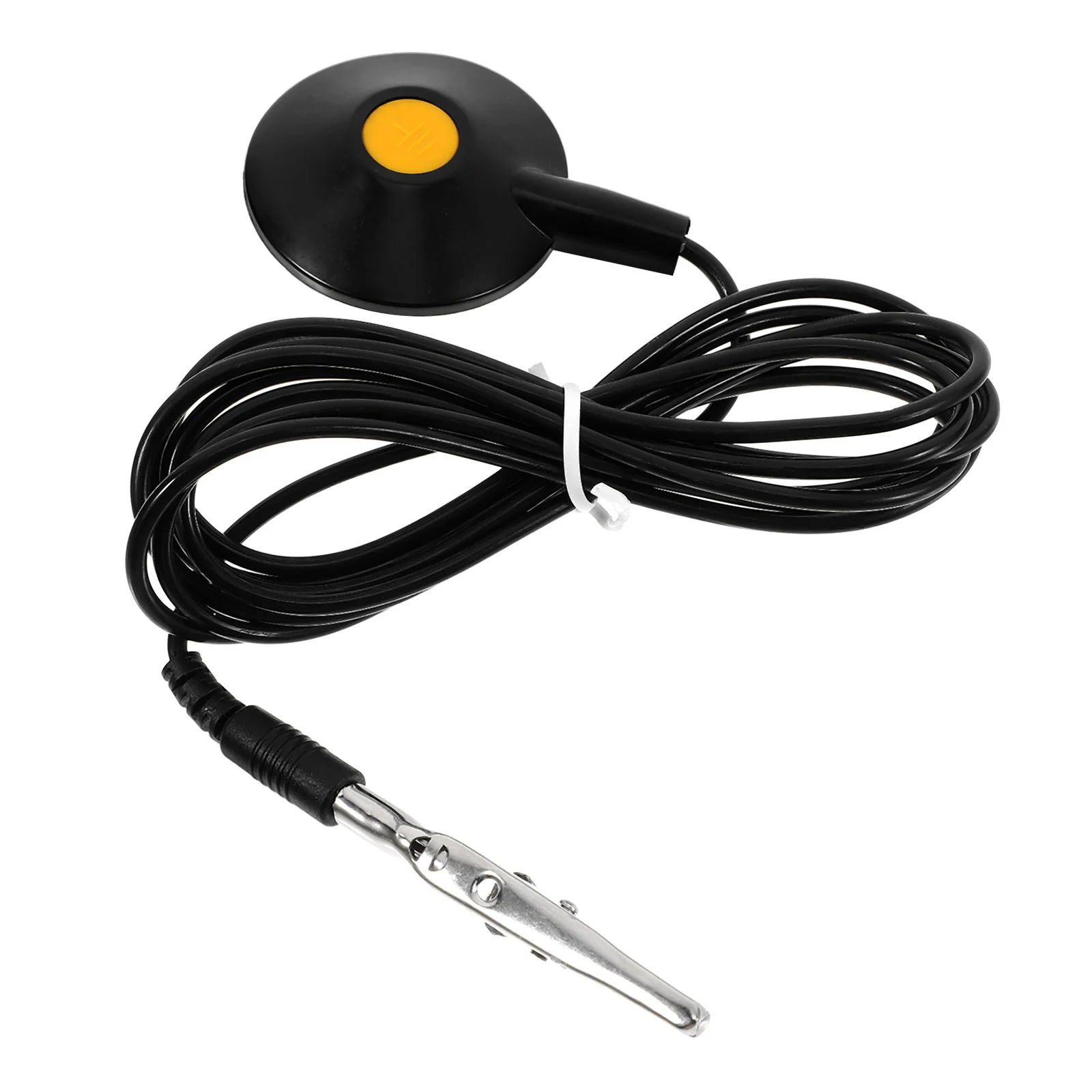 مكافحة ساكنة مصاصة Esd كابل أرضي Pu بولي كلوريد الفينيل الأسود ستار مخلب التمساح كليب للإصلاح الإلكتروني حماية السلامة العمل