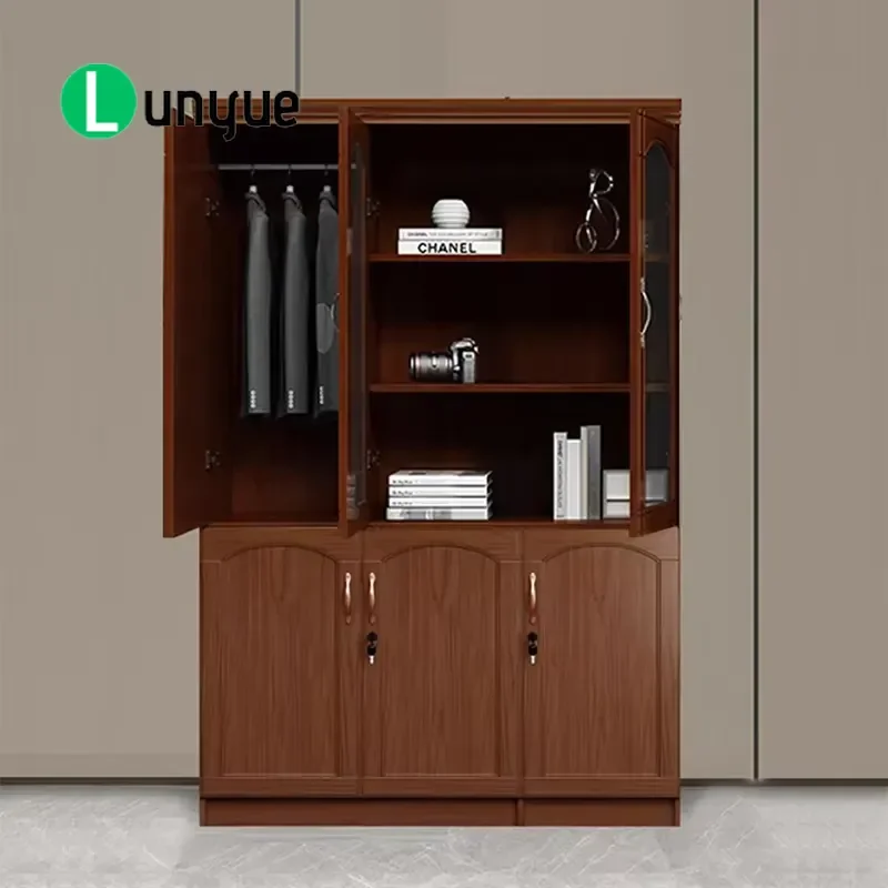 Modern File Cabinet Bulk Administrative Office Furniture Set Storage Cabinet for Home Office Workspace Durable Metal Wood