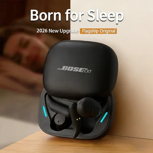 Imagen 2 del producto Original BOSECXT auriculares inalámbricos Bluetooth auriculares intrauditivos reducción de ruido del sueño cubierta deslizante auriculares deportivos/juego con micrófono