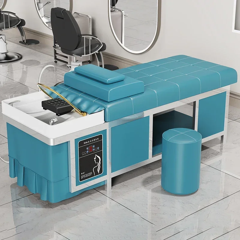 Shampoo Bowl Chair Salon Beauty Salon Spa Hairdresser Washbasin Bac Shampooing Coiffeur A Domicile Hair Washing Bed Professional