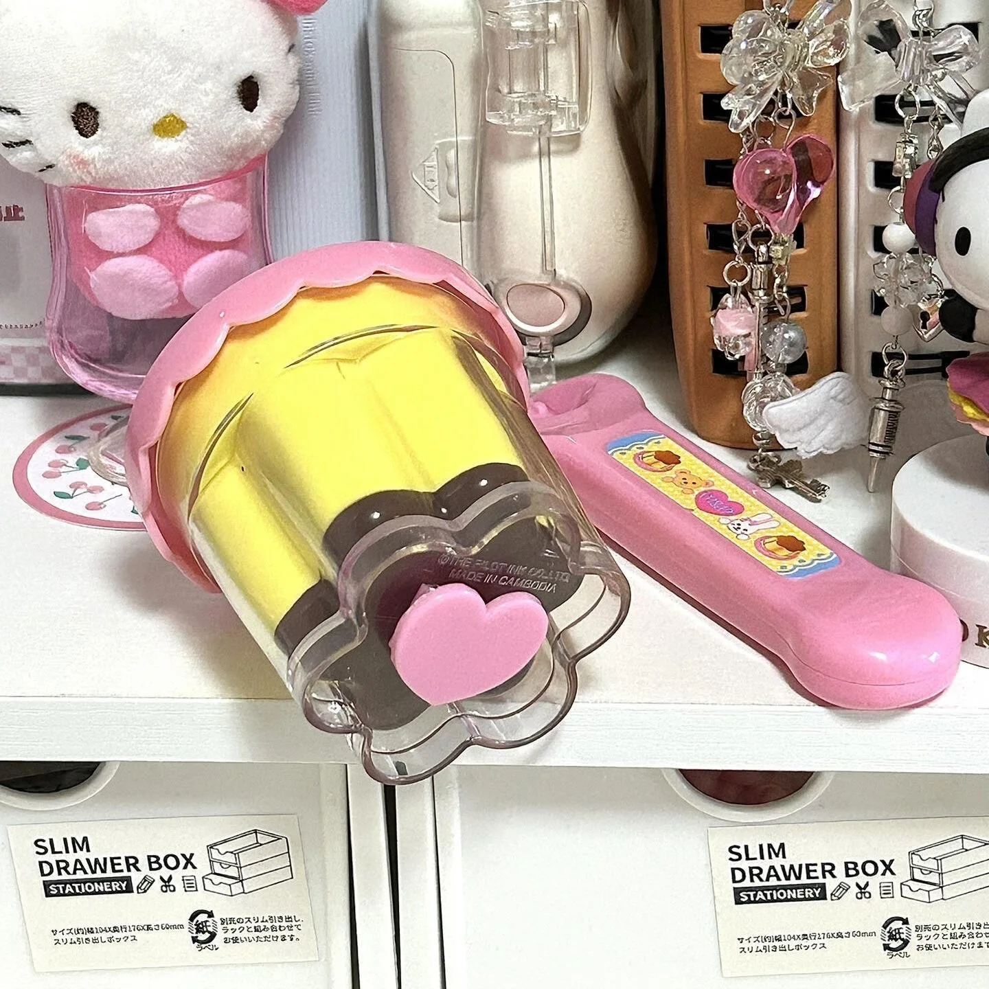 New Food Feeding Pudding Feeding Toy Feeding Simulation Role Play Strawberry Pudding Pretend Play for Kids Girls Funny Gifts